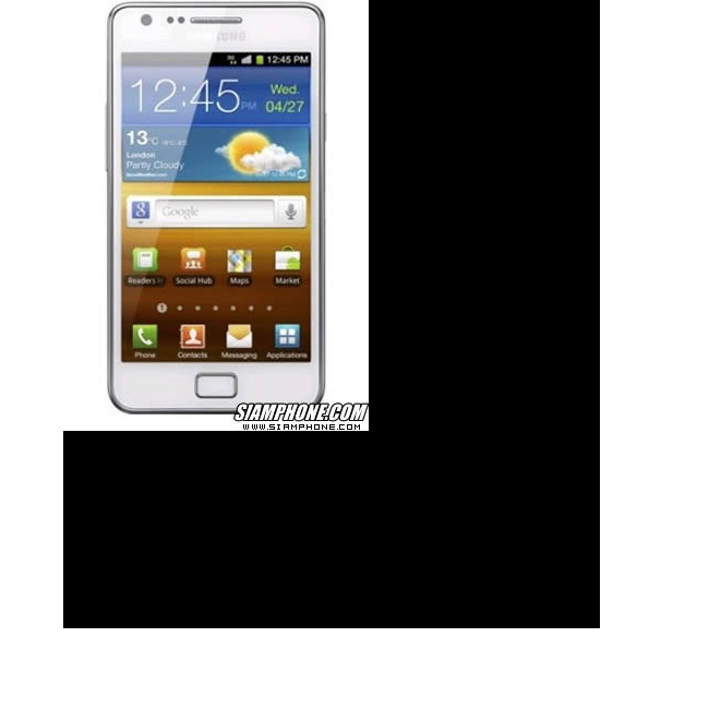 SmartphonesSamsung Galaxy S II White edition